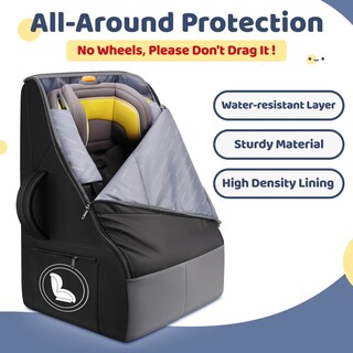 Foto 3 | Foto 3 | Bolsa De Viaje Para Asiento De Coche Yorepek Para Avión Con Resistencia Al Desgaste - Venta Internacional.