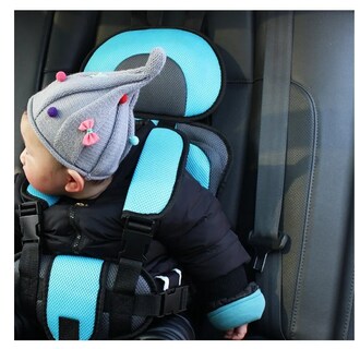 Foto 2 | Foto 2 | Auto Silla Para Bebe Plegabl Seguridad Silla Calidad Alta Azul Del Lago