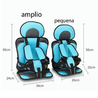 Foto 5 | Foto 5 | Auto Silla Para Bebe Plegabl Seguridad Silla Calidad Alta Azul Del Lago