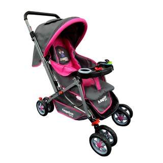 Foto 2 | Foto 2 | Carriola Angelin Reversible Rosa