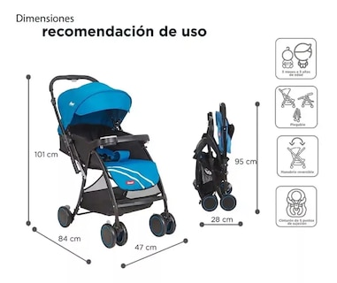 Foto 5 | Foto 5 | Carriola D Bebe Lu Baby Reversible Camita