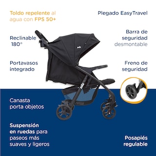 Foto 7 | Foto 7 | Carriola de Bastón para Bebé Joie Muze Plegable