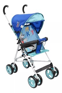 Foto 1 | Foto 1 | Carriola de Bastón para Bebé Infanti 01XLD203RMC Azul Mickey