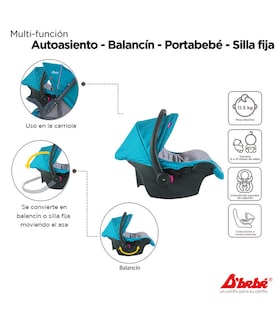 Foto 6 | Foto 6 | Carriola D´Bebé Travel System color Verde