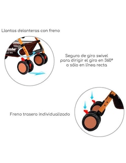 Foto 4 | Foto 4 | Carriola D Bebé Plegable con Charola color Beige