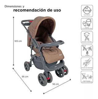 Foto 4 | Foto 4 | Carriola D'bebé Travel System Aventura color Beige