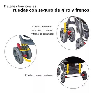 Foto 4 | Foto 4 | Carriola D'bebé Travel System Star Baby color Negro