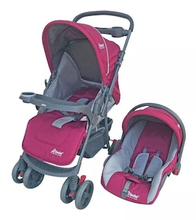 Foto 1 | Foto 1 | Carriola D'bebé Travel System Star Baby color Rosa
