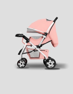 Foto 5 | Foto 5 | Carriola Plegable Aoku Baby Ultra Premium Rosa