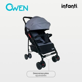 Foto 5 | Foto 5 | Carriola Owen Infanti Compacta y Plegable Gris