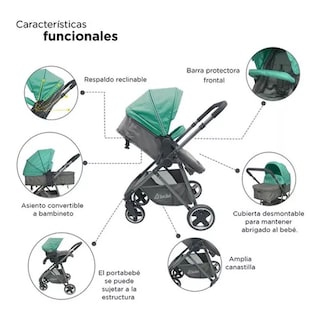 Foto 3 | Foto 3 | Carriola D´bebé Queen Color Verde