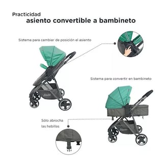 Foto 4 | Foto 4 | Carriola D´bebé Queen Color Verde