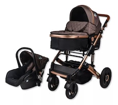 Carriola Con Portabebé Y Bambineto Starkids Galaxis