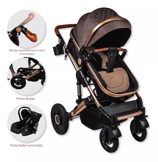 Foto 4 | Foto 4 | Carriola Con Portabebé Y Bambineto Starkids Galaxis