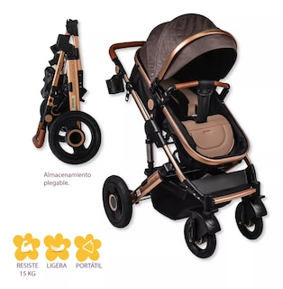 Foto 5 | Foto 5 | Carriola Con Portabebé Y Bambineto Starkids Galaxis