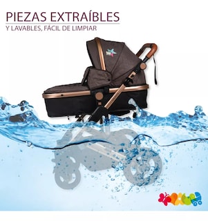 Foto 7 | Foto 7 | Carriola Con Portabebé Y Bambineto Starkids Galaxis