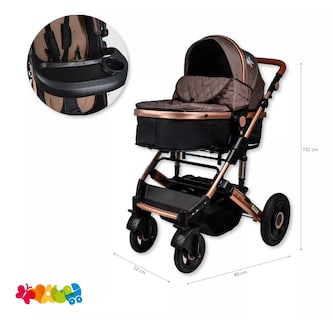 Foto 8 | Foto 8 | Carriola Con Portabebé Y Bambineto Starkids Galaxis