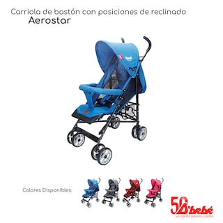 Foto 6 | Foto 6 | Carriola de Bastón D' Bebé Aerostar Azul