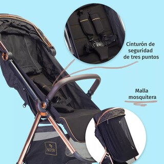 Foto 3 | Foto 3 | Carriola Para Bebé Aeiou Australia Plegable A Una Mano