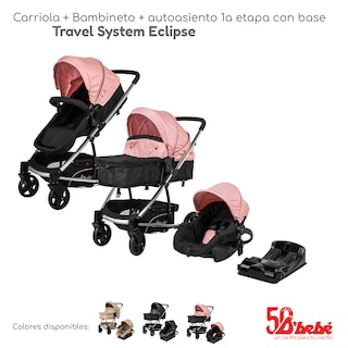 Foto 7 | Foto 7 | Carriola Sistema de Viaje D'bebé Eclipse Rosa