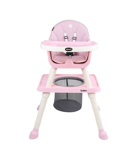 Foto 2 | Foto 2 | Silla Alta Golden Infanti Color Rosa 6 En 1 Charola Desmontable