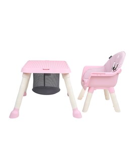 Foto 4 | Foto 4 | Silla Alta Golden Infanti Color Rosa 6 En 1 Charola Desmontable