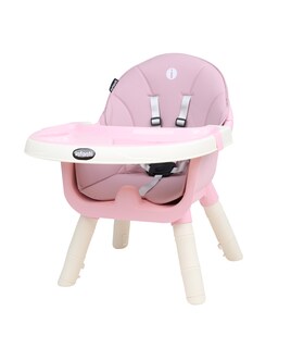 Foto 8 | Foto 8 | Silla Alta Golden Infanti Color Rosa 6 En 1 Charola Desmontable
