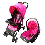 Carreola Trendy Kids Maxxy Sistema De Viaje 4en1 Rosa