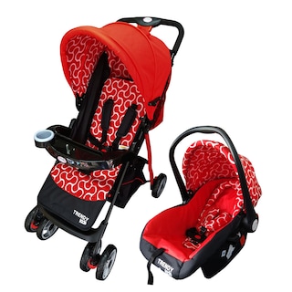 Foto 1 | Foto 1 | Carreola Trendy Kids Maxxy Sistema De Viaje 4en1 Roja