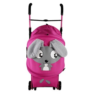 Foto 2 | Foto 2 | Carriola De Baston Angelin 666-g Color Rosa De Conejito