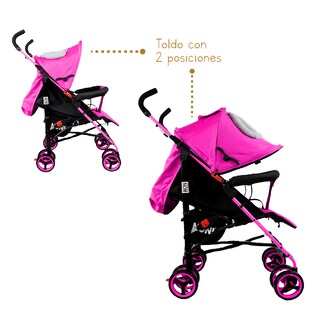 Foto 4 | Foto 4 | Carriola De Baston Angelin 666-g Color Rosa De Conejito