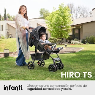 Foto 7 | Foto 7 | Infanti Carriola Sistema de Viaje Hiro TS con Portabebé Color Rosa