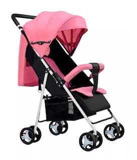 Foto 1 | Foto 1 | Carriola De Bastón Travel System Toplinc Carreola Plegable Plegable Rosa Con Chasis Color Blanco