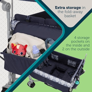 Foto 6 | Foto 6 | Wagon Stroller Safety 1st Summit, 4 Plazas, Cuádruple, Plegable, Azul Marino - Venta Internacional.
