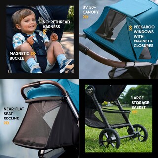 Foto 6 | Foto 6 | Stroller Baby Jogger City Mini Gt3 Todo Terreno Con Neumáticos Neumáticos - Venta Internacional.