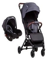 Bebesit Travel System Soho Carriola Autoasiento Reclinable Uv