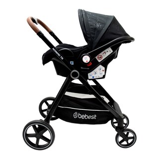 Foto 5 | Foto 5 | Bebesit Carriola Travel System Nomad Bastón Reclinable