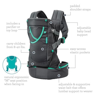 Foto 4 | Foto 4 | Carrier Infantino Carry On Active Ergonomic 3,6-18,1 Kg - Venta Internacional.