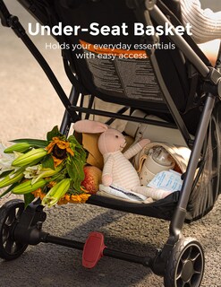 Foto 6 | Foto 6 | Cochecito Momcozy Clickgo Ligero Y Compacto De 6 M A 23 Kg - Venta Internacional.