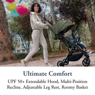 Foto 4 | Foto 4 | Cochecito Inglesina Quid Crocodile Green Ultra Compact De 3 M A 23 Kg - Venta Internacional.