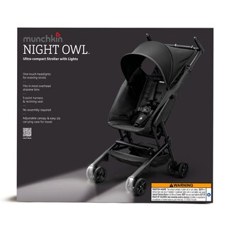 Foto 2 | Foto 2 | Stroller Munchkin Night Owl, Ligero, De Viaje Con Luces De Rueda - Venta Internacional.
