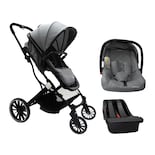 Carriola Storm Bebesit 3 En 1 Travel System Portabebé Moisés