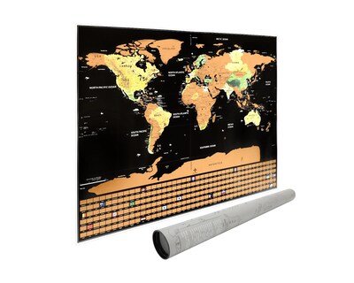 Foto 1 | Foto 1 | Mapa Mundial para Rascar 82x59 cm Redlemon 79757 Multicolor
