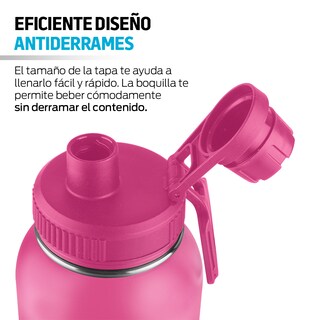 Foto 6 | Foto 6 | Termo de Acero Inoxidable 532 ml Redlemon 79755 Rosa