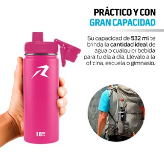Foto 7 | Foto 7 | Termo de Acero Inoxidable 532 ml Redlemon 79755 Rosa