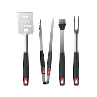 Foto 1 | Foto 1 | Juego de Utensilios para Asador 4 Piezas con Maletín