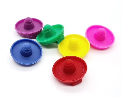Foto 1 | Foto 1 | Identificadores de Bebidas Party Multicolor con Diseño de Sombreros