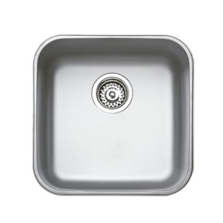 Foto 1 | Foto 1 | Tarja Sencilla Teka Be 40.40.25 Submontar Acero Inoxidable