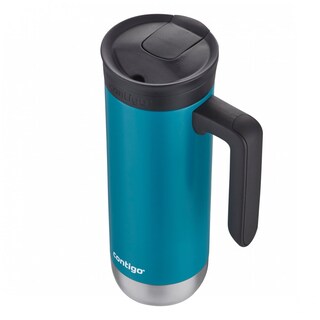 Foto 3 | Foto 3 | Termo 20 Oz tipo Taza Acero Inoxidable Superior 2.0 Snapseal Juniper Contigo color Azul