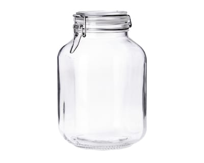 Foto 1 | Foto 1 | Contenedor Hermético de Vidrio de 3100 ml Borgonovo Transparente